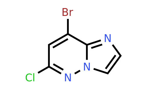 CAS 933190-51-3 | 8-bromo-6-chloroimidazo[1,2-b]pyridazine