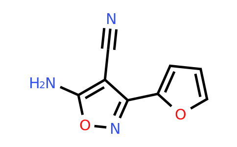 CAS 933219-27-3 | 5-Amino-3-(furan-2-yl)isoxazole-4-carbonitrile