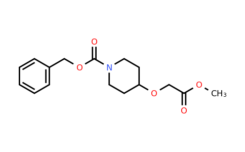 CAS 933477-82-8 | 4-Methoxycarbonylmethoxy-piperidine-1-carboxylic acid benzyl ester