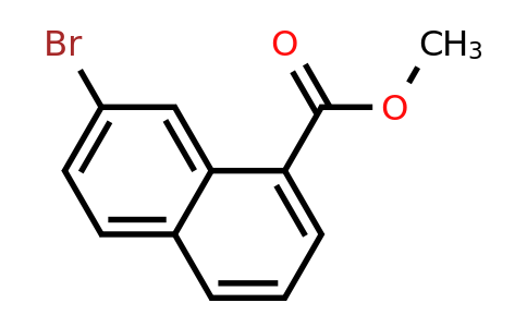 CAS 93353-67-4 | 1-naphthalenecarboxylic acid, 7-bromo-, methyl ester
