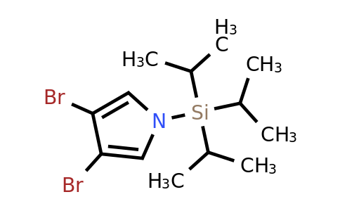 CAS 93362-54-0 | 3,4-Dibromo-1-(triisopropylsilyl)-1H-pyrrole