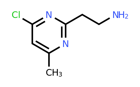 CAS 933683-21-7 | 2-(4-Chloro-6-methylpyrimidin-2-YL)ethanamine