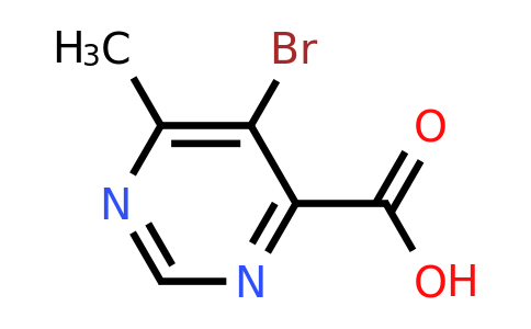 CAS 933683-74-0 | 5-Bromo-6-methylpyrimidine-4-carboxylic acid