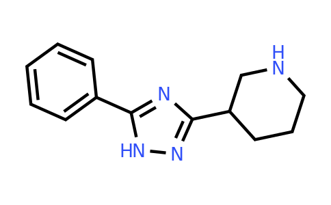 CAS 933684-80-1 | 3-(5-phenyl-1H-1,2,4-triazol-3-yl)piperidine