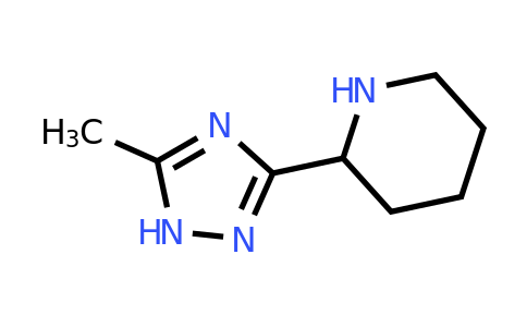 CAS 933684-82-3 | 2-(5-methyl-1H-1,2,4-triazol-3-yl)piperidine