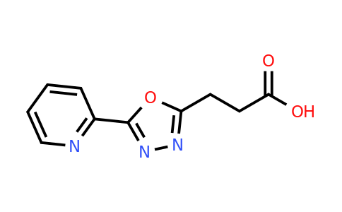CAS 933685-25-7 | 3-[5-(Pyridin-2-yl)-1,3,4-oxadiazol-2-yl]propanoic acid