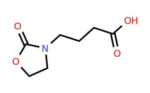 CAS 933686-66-9 | 4-(2-Oxo-1,3-oxazolidin-3-yl)butanoic acid