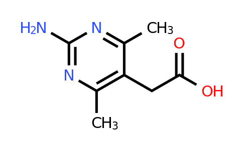 CAS 933687-60-6 | 2-(2-Amino-4,6-dimethylpyrimidin-5-yl)acetic acid