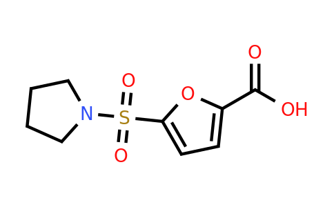CAS 933690-52-9 | 5-(Pyrrolidine-1-sulfonyl)furan-2-carboxylic acid