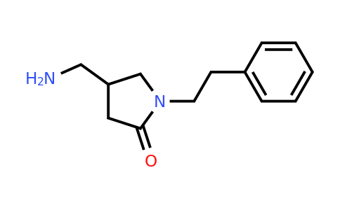 CAS 933691-60-2 | 4-(aminomethyl)-1-(2-phenylethyl)pyrrolidin-2-one
