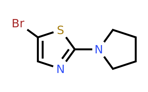 CAS 933696-74-3 | 5-Bromo-2-pyrrolidinothiazole