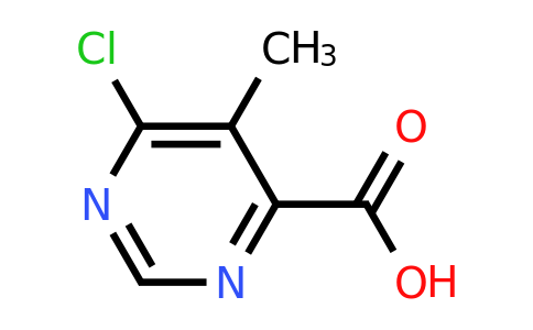 CAS 933702-12-6 | 6-Chloro-5-methylpyrimidine-4-carboxylic acid