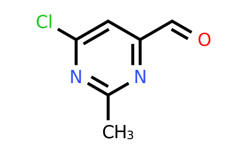 CAS 933702-42-2 | 6-Chloro-2-methylpyrimidine-4-carbaldehyde