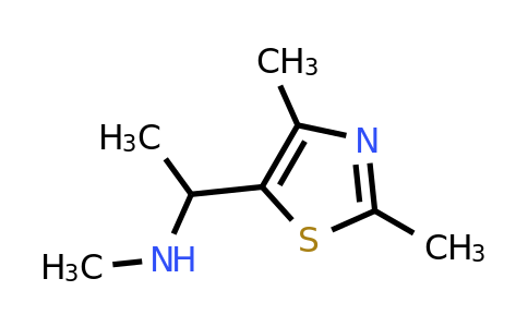 CAS 933718-01-5 | [1-(Dimethyl-1,3-thiazol-5-yl)ethyl](methyl)amine
