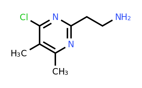 CAS 933720-52-6 | 2-(4-Chloro-5,6-dimethylpyrimidin-2-YL)ethan-1-amine