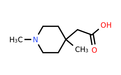 CAS 933726-44-4 | 2-(1,4-dimethyl-4-piperidyl)acetic acid