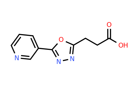 CAS 933730-18-8 | 3-[5-(pyridin-3-yl)-1,3,4-oxadiazol-2-yl]propanoic acid