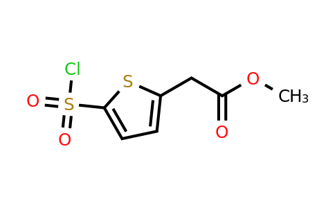 CAS 933730-54-2 | Methyl 2-[5-(chlorosulfonyl)thiophen-2-yl]acetate