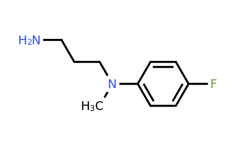 CAS 933737-13-4 | N-(3-Aminopropyl)-4-fluoro-N-methylaniline