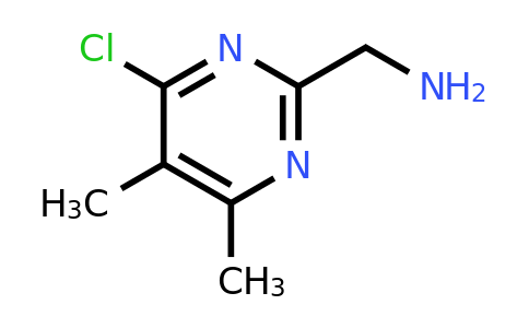 CAS 933739-05-0 | (4-Chloro-5,6-dimethylpyrimidin-2-YL)methanamine