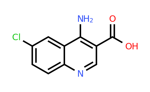 CAS 933740-79-5 | 4-Amino-6-chloroquinoline-3-carboxylic acid