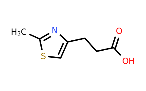 CAS 933742-78-0 | 3-(2-Methyl-1,3-thiazol-4-yl)propanoic acid