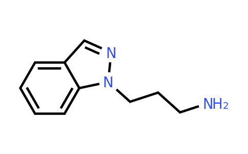 CAS 933744-08-2 | 3-(1H-Indazol-1-YL)propan-1-amine