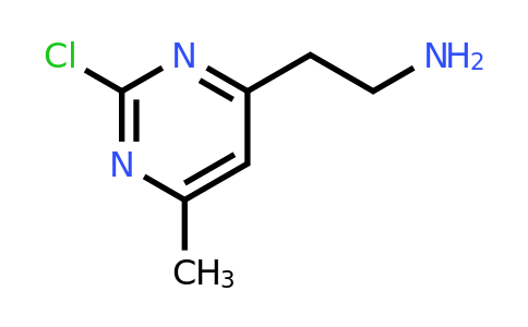 CAS 933746-14-6 | 2-(2-Chloro-6-methylpyrimidin-4-YL)ethanamine