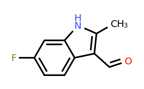 CAS 933747-88-7 | 6-fluoro-2-methyl-1H-indole-3-carbaldehyde