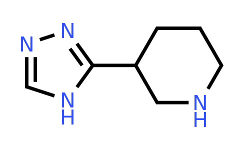 CAS 933750-46-0 | 3-(4H-1,2,4-Triazol-3-yl)piperidine