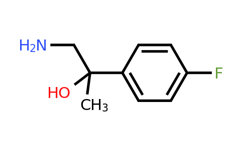 CAS 933751-36-1 | 1-amino-2-(4-fluorophenyl)propan-2-ol