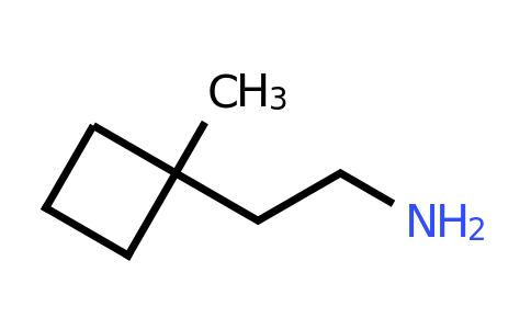 CAS 933752-91-1 | 2-(1-methylcyclobutyl)ethanamine