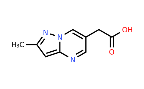 CAS 933754-40-6 | 2-(2-Methylpyrazolo[1,5-A]pyrimidin-6-YL)acetic acid
