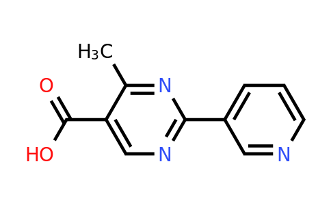 CAS 933988-81-9 | 4-Methyl-2-(pyridin-3-yl)pyrimidine-5-carboxylic acid