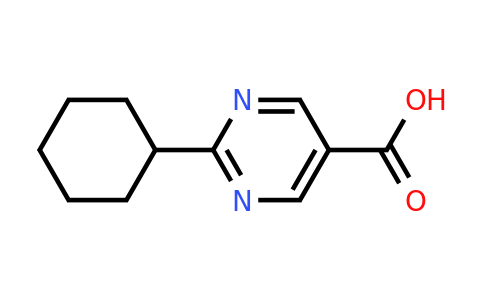 CAS 933989-89-0 | 2-Cyclohexylpyrimidine-5-carboxylic acid
