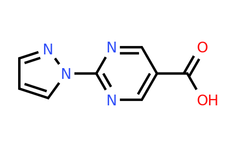 CAS 933989-95-8 | 2-(1H-Pyrazol-1-YL)pyrimidine-5-carboxylic acid
