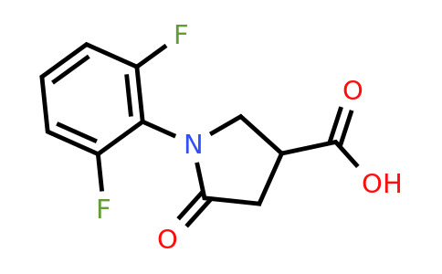 CAS 934189-18-1 | 1-(2,6-difluorophenyl)-5-oxopyrrolidine-3-carboxylic acid
