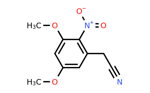CAS 93427-22-6 | 2-(3,5-dimethoxy-2-nitrophenyl)acetonitrile