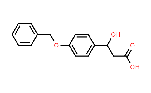 CAS 93435-10-0 | 3-[4-(benzyloxy)phenyl]-3-hydroxypropanoic acid