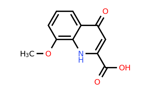 CAS 93445-77-3 | 8-Methoxy-4-oxo-1,4-dihydroquinoline-2-carboxylic acid
