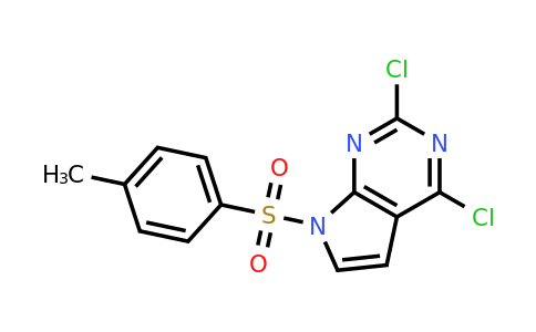 2,4-Dichloro-7-tosyl-7H-pyrrolo[2,3-D]pyrimidine