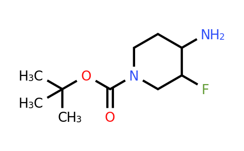 CAS 934536-10-4 | tert-butyl 4-amino-3-fluoropiperidine-1-carboxylate