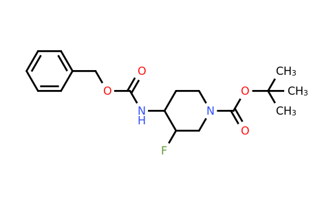 CAS 934536-11-5 | Tert-butyl 4-(benzyloxycarbonylamino)-3-fluoropiperidine-1-carboxylate