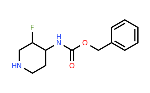 CAS 934536-12-6 | Benzyl 3-fluoropiperidin-4-ylcarbamate