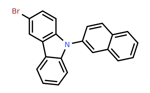CAS 934545-80-9 | 3-Bromo-9-(naphthalen-2-yl)-9H-carbazole