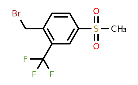 CAS 934557-65-0 | 1-(bromomethyl)-4-methanesulfonyl-2-(trifluoromethyl)benzene