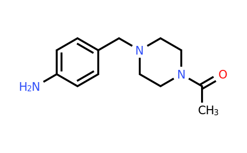 CAS 934601-25-9 | 1-{4-[(4-aminophenyl)methyl]piperazin-1-yl}ethan-1-one