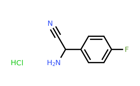 CAS 934830-01-0 | 2-amino-2-(4-fluorophenyl)acetonitrile hydrochloride