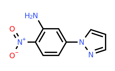 CAS 934992-78-6 | 1-(3-Amino-4-nitrophenyl)-1H-pyrazole