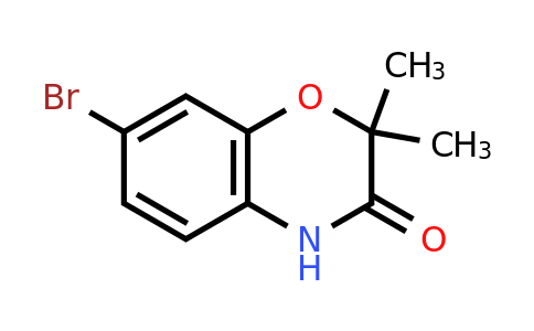 CAS 934993-58-5 | 7-Bromo-2,2-dimethyl-2H-1,4-benzoxazin-3(4H)-one